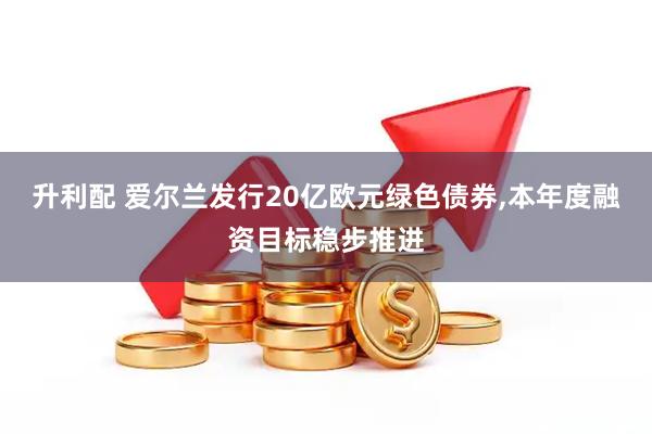升利配 爱尔兰发行20亿欧元绿色债券,本年度融资目标稳步推进